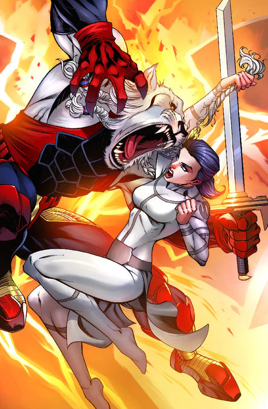Invincible Universe: Battle Beast #7 Ryan Kincaid & Marat Mychaels MegaCon Virgin Variant LTD 1000