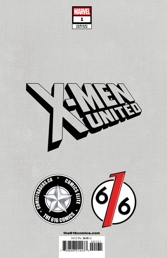 X-Men United #1 Godtail 616 Comics Virgin Variant C LTD 1000
