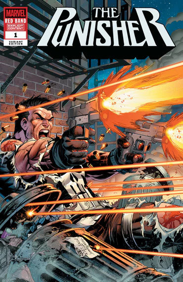 Punisher: Red Band #1 - Tyler Kirkham 616 Trade Dress Variant A - Limited to 3000 - Frank Castle Returns
