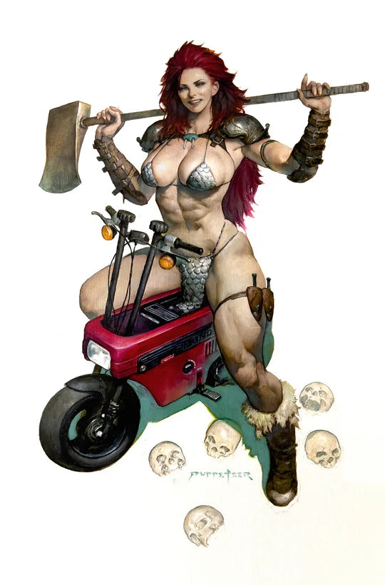 Sonja Reborn #2 - Puppeteer Lee 616 Comics Virgin Variant - Limited to 500
