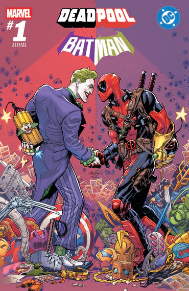 Marvel/DC: Deadpool/Batman #1 - Patrick Gleason 616 Trade Dress Variant A - Limited to 3000 - Epic Crossover
