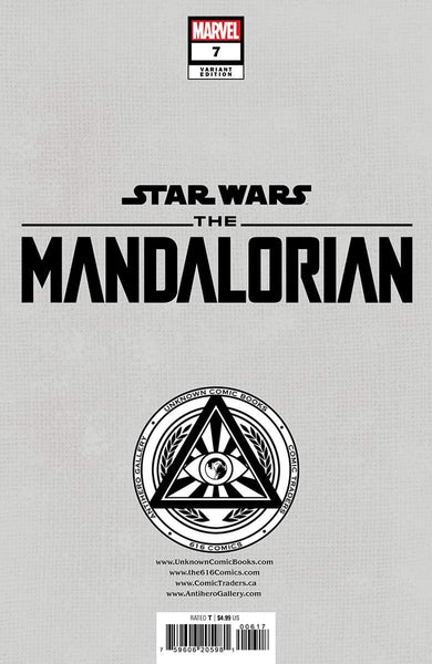 Star Wars: The Mandalorian Season 2 #7 Mico Suayan Trade Dress Variant - Marvel Comics