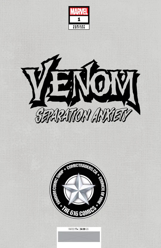 Venom Separation Anxiety #1 Leirix 616 Comics Exclusive Virgin Variant - Marvel Comics