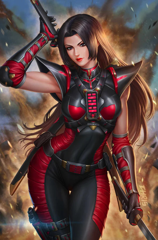 GI JOE REAL AMERICAN HERO #325 CHRIS NG 616 COMICS Virgin Variant A LTD 750