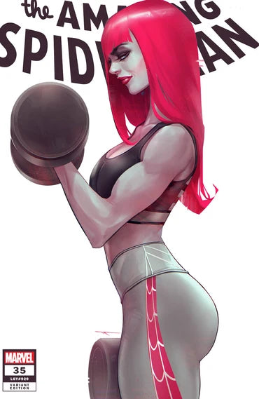AMAZING SPIDER-MAN #35 IVAN TAO MARY JANE GYM Trade Dress Variant 8/10/26