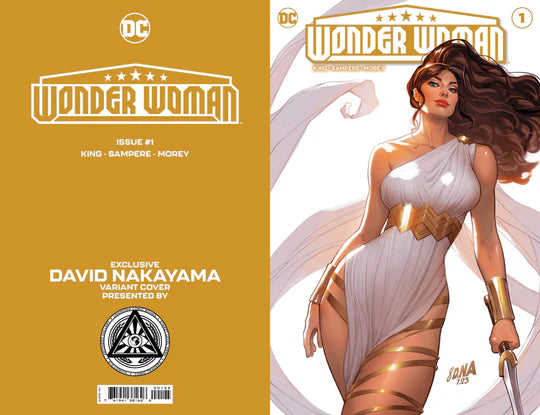 Wonder Woman #1 David Nakayama Trade Dress Variant