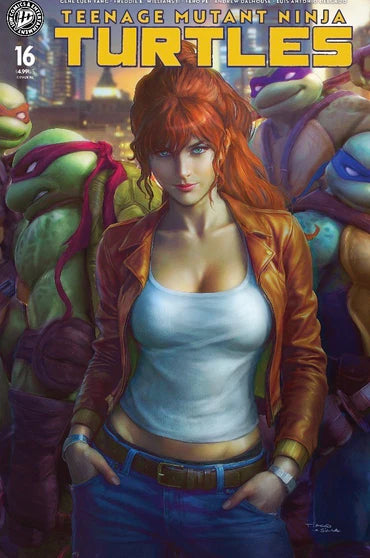 TEENAGE MUTANT NINJA TURTLES #16 TIAGO DA SILVA 616 Comics Trade Dress Variant A LTD 600 - IDW Publishing
