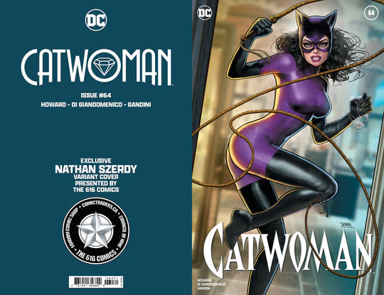 Catwoman #64 - Nathan Szerdy 616 Balent Homage Trade Dress Variant A - Limited to 3000 - Selina Kyle's Gotham
