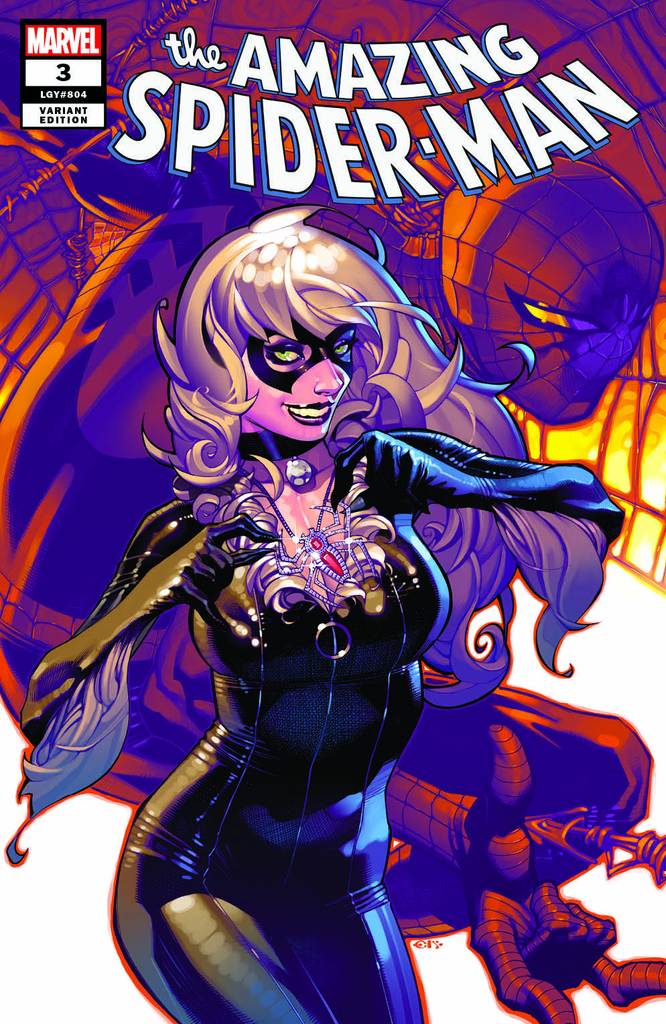 Amazing Spider-Man #3 Chris Stevens Black Cat Terrificon Trade Variant - Marvel Comics