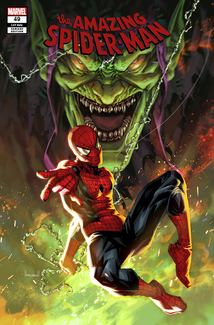 Amazing Spider-Man #49 Unknown Comics Kael Ngu Exclusive Trade Variant - Marvel Comics