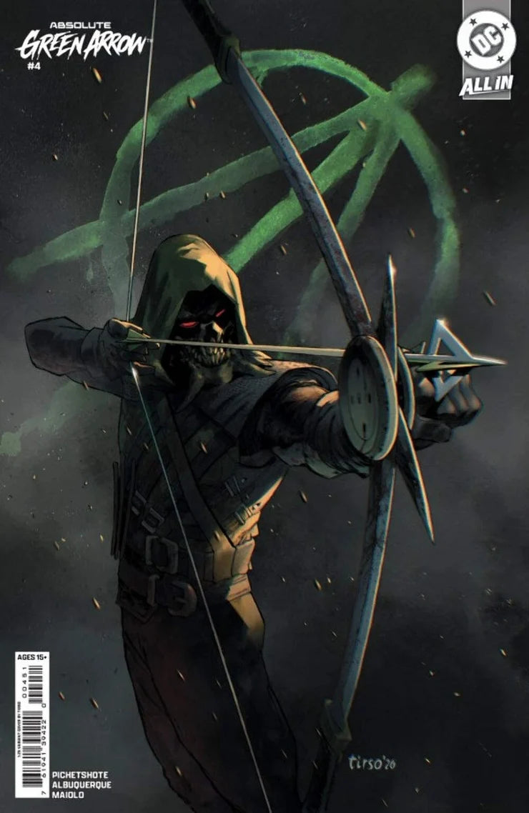 Absolute Green Arrow #4 Tirso Cons 1:25 Ratio Incentive Variant | Solomon Grundy & Batman 09/28/26