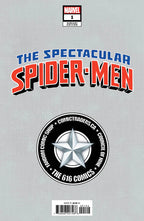 SPECTACULAR SPIDER-MEN #1 DERRICK CHEW 616 Trade Dress Variant LTD 3000