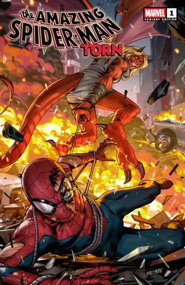 Amazing Spider-Man: Torn #1 - Derrick Chew 616 Trade Dress Variant A - Limited to 3000 - Spidey's Darkest Hour