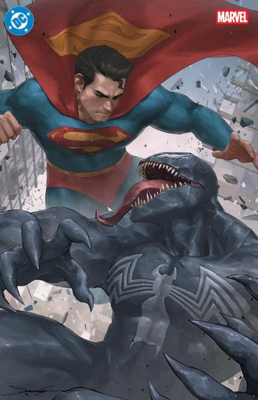 DC Marvel Superman Spider-Man #1 Jeehyung Lee 616 Comics Virgin Variant B LTD 1000