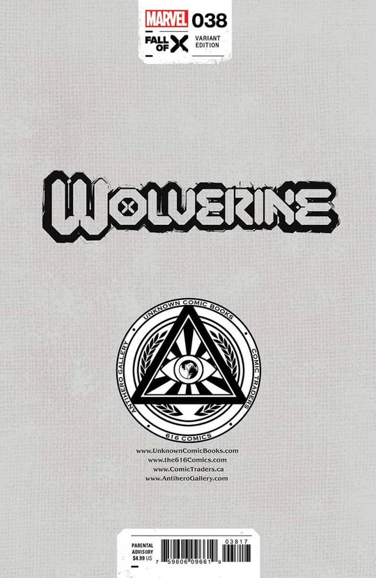 Wolverine #38 David Nakayama Hellfire Gala Virgin Variant Polaris - Marvel Comics