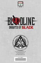 Bloodline: Daughter of Blade #1 Unknown Comics Sergio Davila Exclusive Trade Variant - Marvel Comics