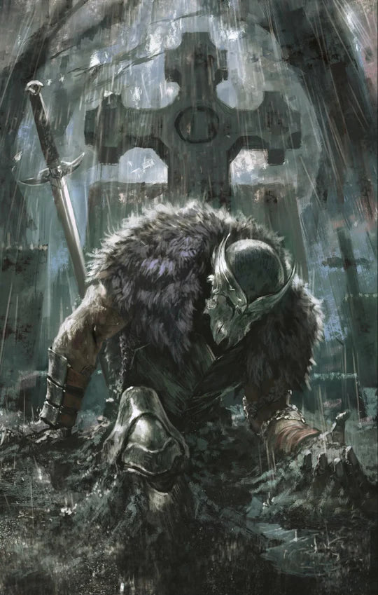 CORPSE KNIGHT #1 SKAN 616 COMICS Virgin Homage Variant A LTD 500