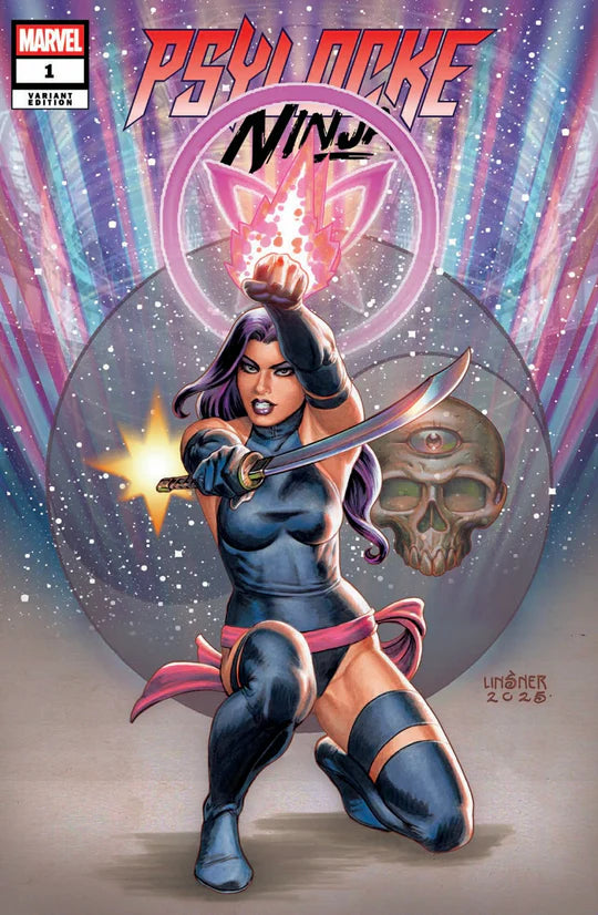 Psylocke Ninja #1 Joseph Linsner Trade Dress Variant A - Limited to 3000 - Marvel Comics