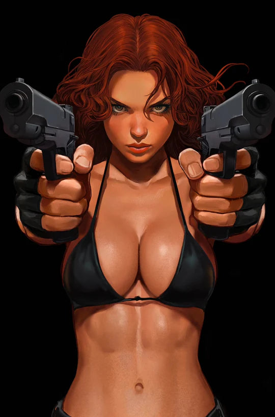 HEAT SEEKER: A GUN HONEY SERIES - COMBUSTION #3 Ivan Talavera 616 Comics Virgin Variant A LTD 500