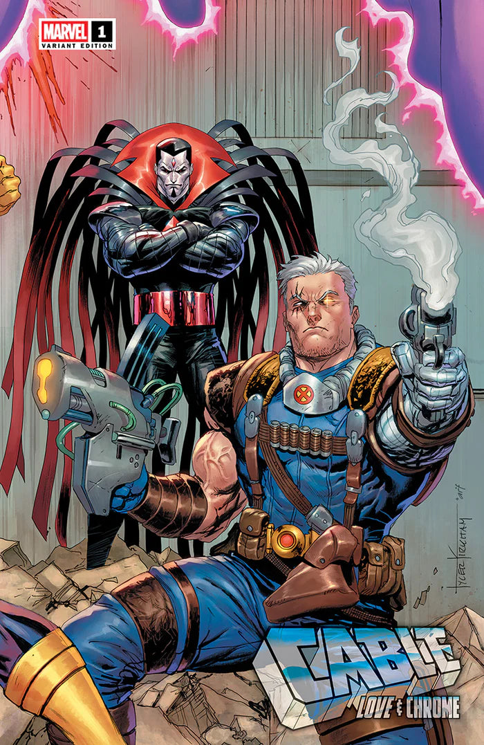 X-Men #12 Miguel Mercado Exclusive Trade Variant Psylocke X of Swords - Marvel Comics