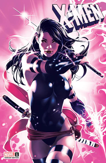 DAMAGED - X-MEN #1 LOBOS 616 Trade Dress Variant A PSYLOCKE LTD 3000