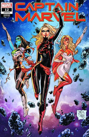 Captain Marvel #12 Tony S. Daniel Trade Variant - Marvel Comics