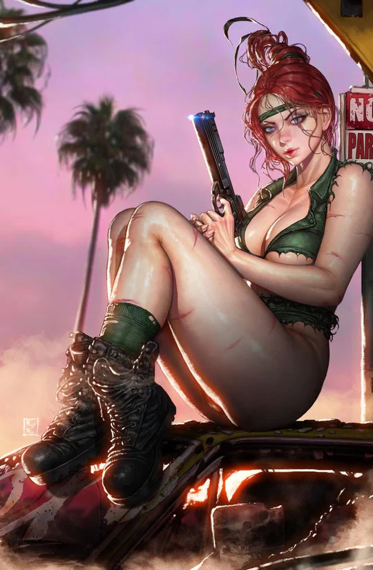 HEAT SEEKER: A GUN HONEY SERIES - COMBUSTION #2 Kyuyong Eom 616 Comics Virgin Variant B LTD 500