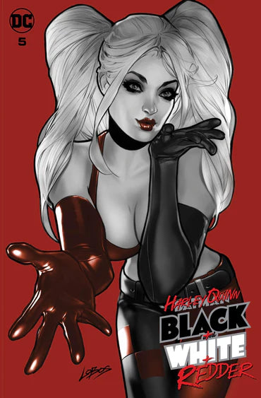 HARLEY QUINN BLACK WHITE REDDER #5 LOBOS Trade Dress Variant - DC Comics
