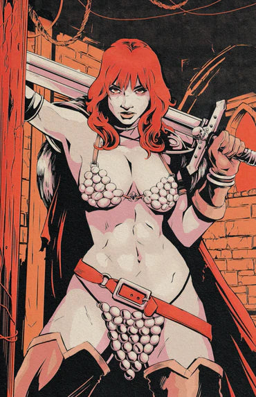 Red Sonja She-Devil with a Sword #1 FLOPS 616 Comics Virgin Variant C LTD 500