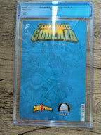 TMNT x Godzilla #1 Jonathan Uribe Exclusive Virgin Variant CGC 9.8 - IDW Publishing