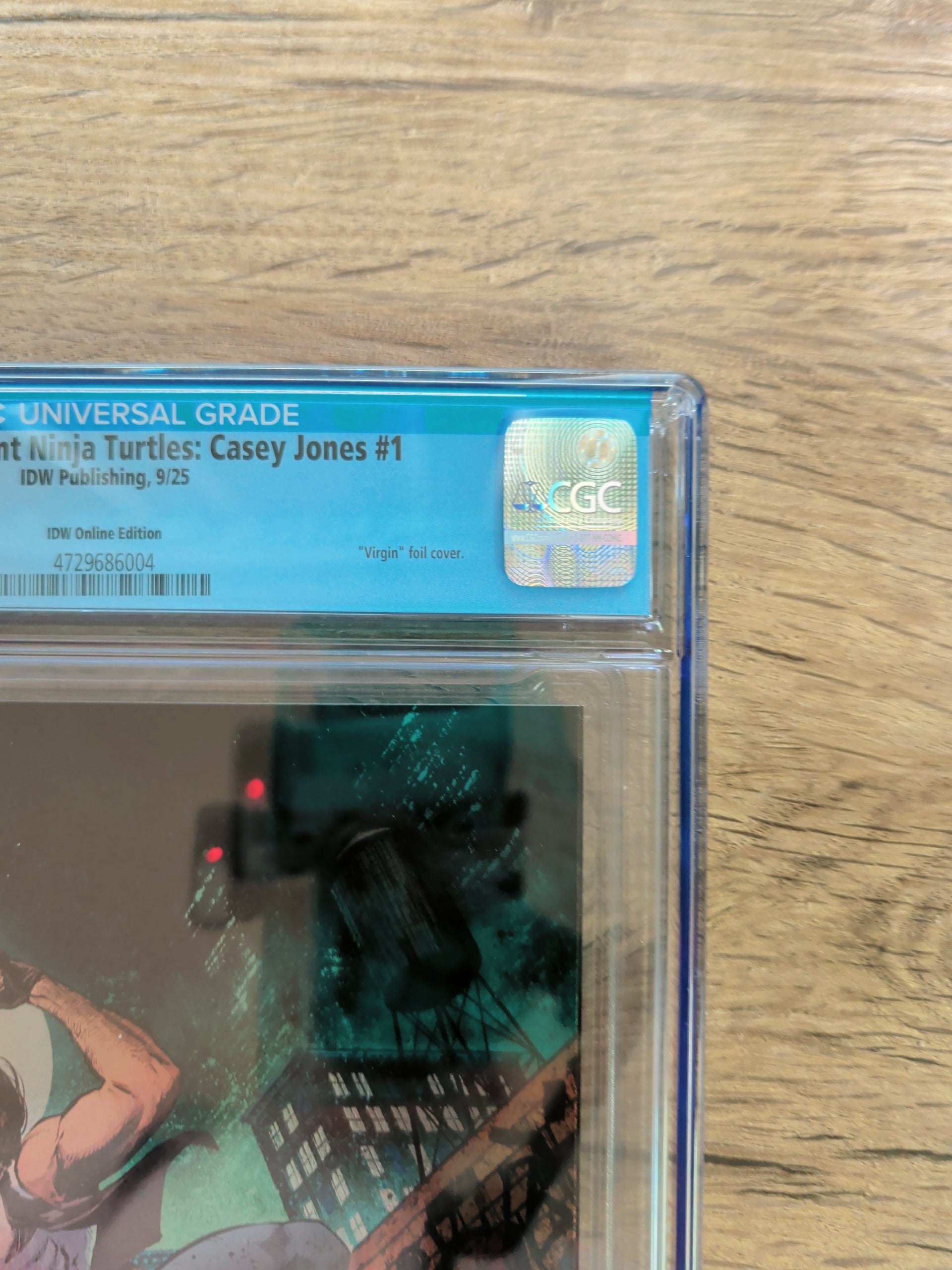 Teenage Mutant Ninja Turtles: Casey Jones #1 IDW Foil Exclusive CGC 9.8 - IDW Publishing