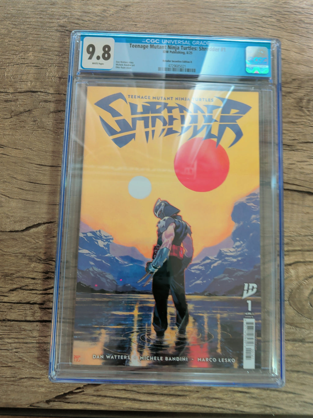 Teenage Mutant Ninja Turtles: Shredder #1 Ruan 1:50 Incentive Variant CGC 9.8 - IDW Publishing