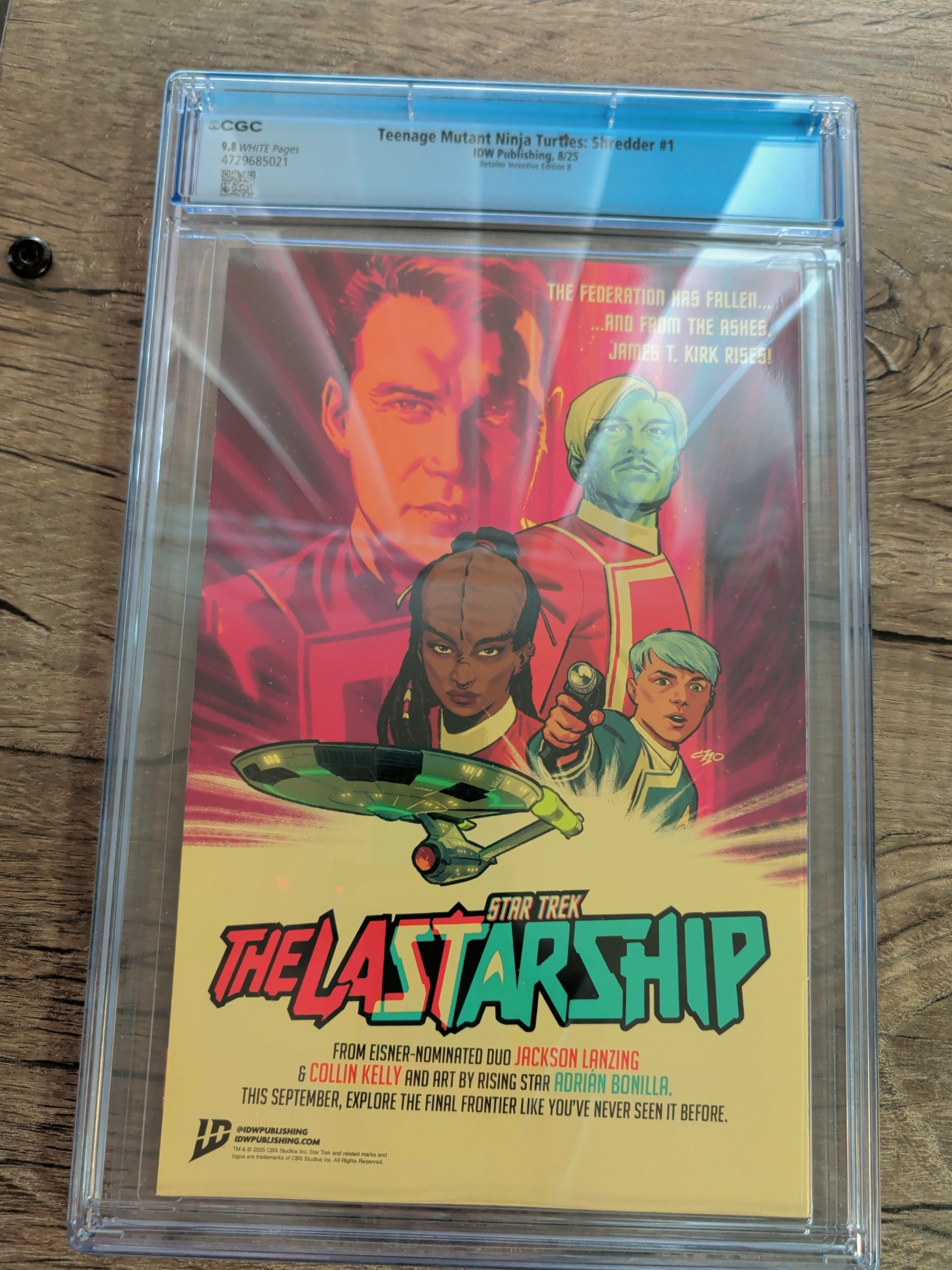 Teenage Mutant Ninja Turtles: Shredder #1 Ruan 1:50 Incentive Variant CGC 9.8 - IDW Publishing