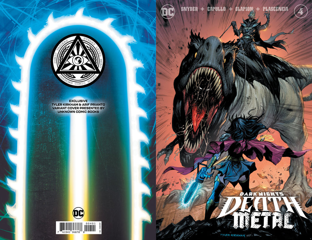 Dark Nights Death Metal #4 Unknown Comics Tyler Kirkham Exclusive Variant