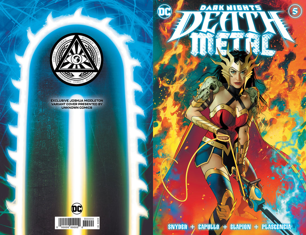 Dark Nights Death Metal #5 Unknown Comics Joshua Middleton Exclusive Variant