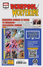 Deadpool & Wolverine #1 Tyler Kirkham MEGACON 2025 Exclusive Premium Battle Damaged Trade Variant - Marvel Comics
