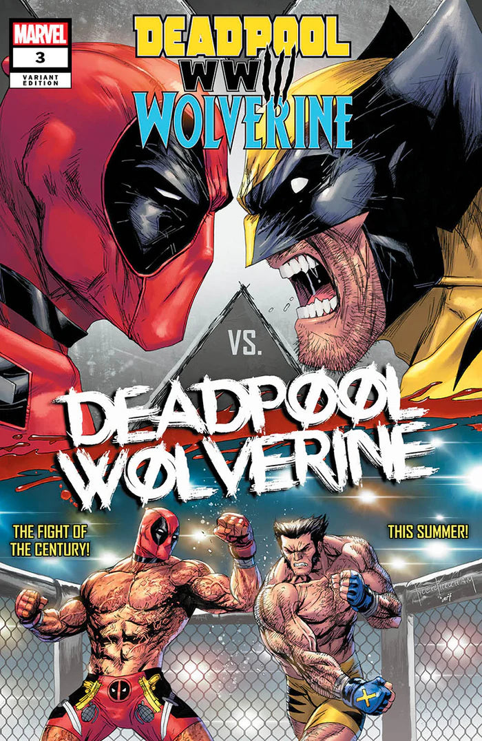 Deadpool & Wolverine WWIII #3 Tyler Kirkham Trade Variant - Unknown Comics Exclusive