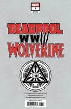 Deadpool & Wolverine WWIII #3 Tyler Kirkham Trade Variant - Unknown Comics Exclusive