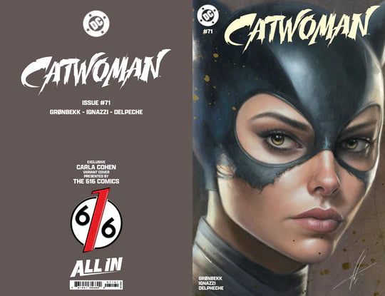 Catwoman #71 Carla Cohen Trade Dress Variant A - 616 Comics Exclusive Limited to 3000