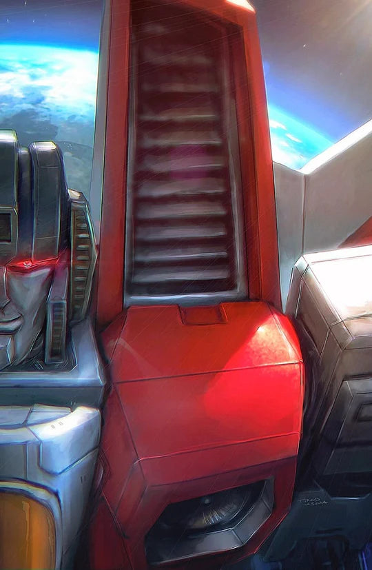 Transformers #17 Tiago Da Silva 616 Exclusive Starscream Connecting Virgin Variant B LTD 750 - IDW Comics