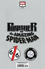 PUNISHER VS SPIDER-MAN #1 FABRIZIO DE TOMMASO 616 COMICS Virgin Variant C LTD 1000