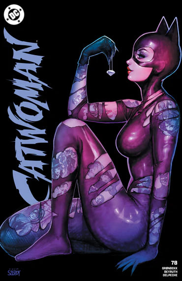 CATWOMAN #78 NATHAN SZERDY 616 TATTOO Trade Dress Variant A LTD 3000