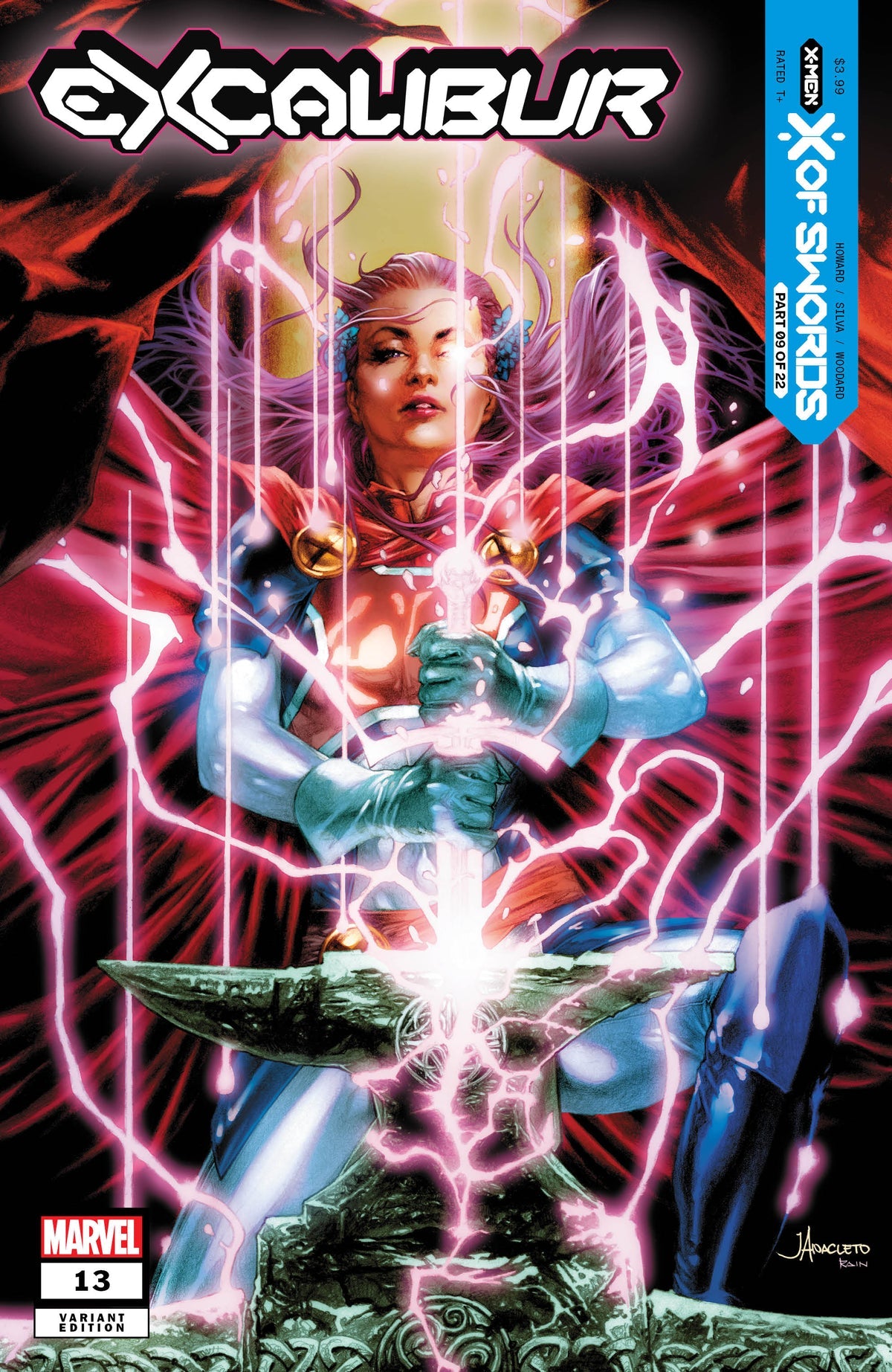 Excalibur #13 Unknown Comics Jay Anacleto Exclusive Variant - X of Swords