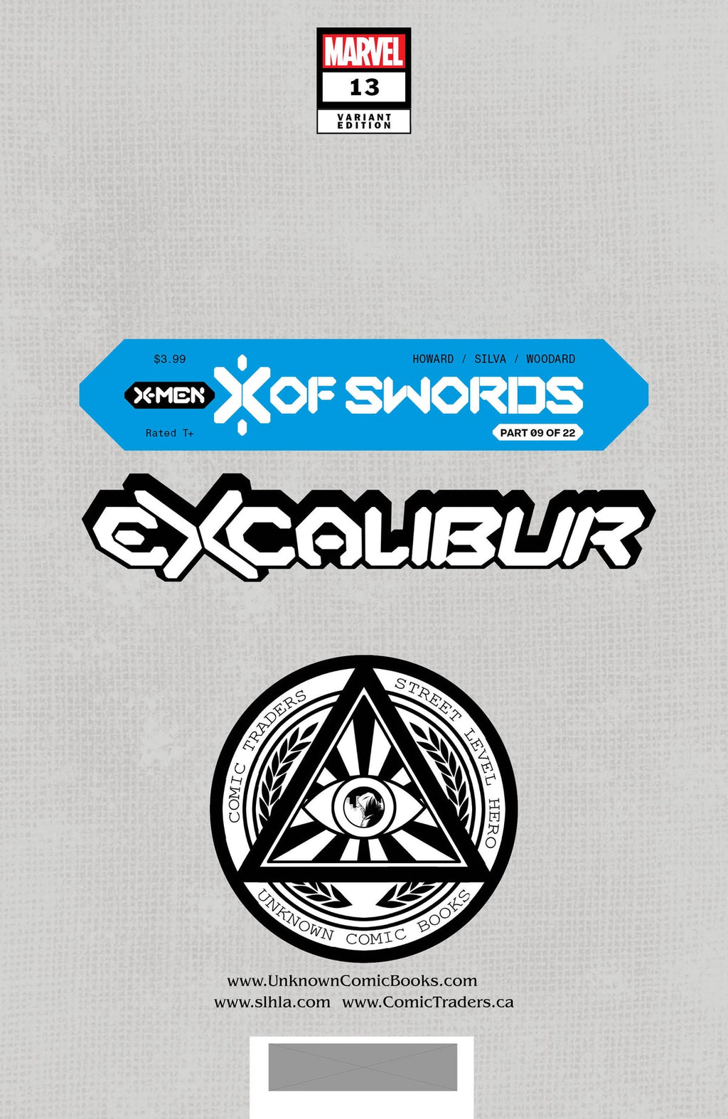 Excalibur #13 Unknown Comics Jay Anacleto Exclusive Variant - X of Swords