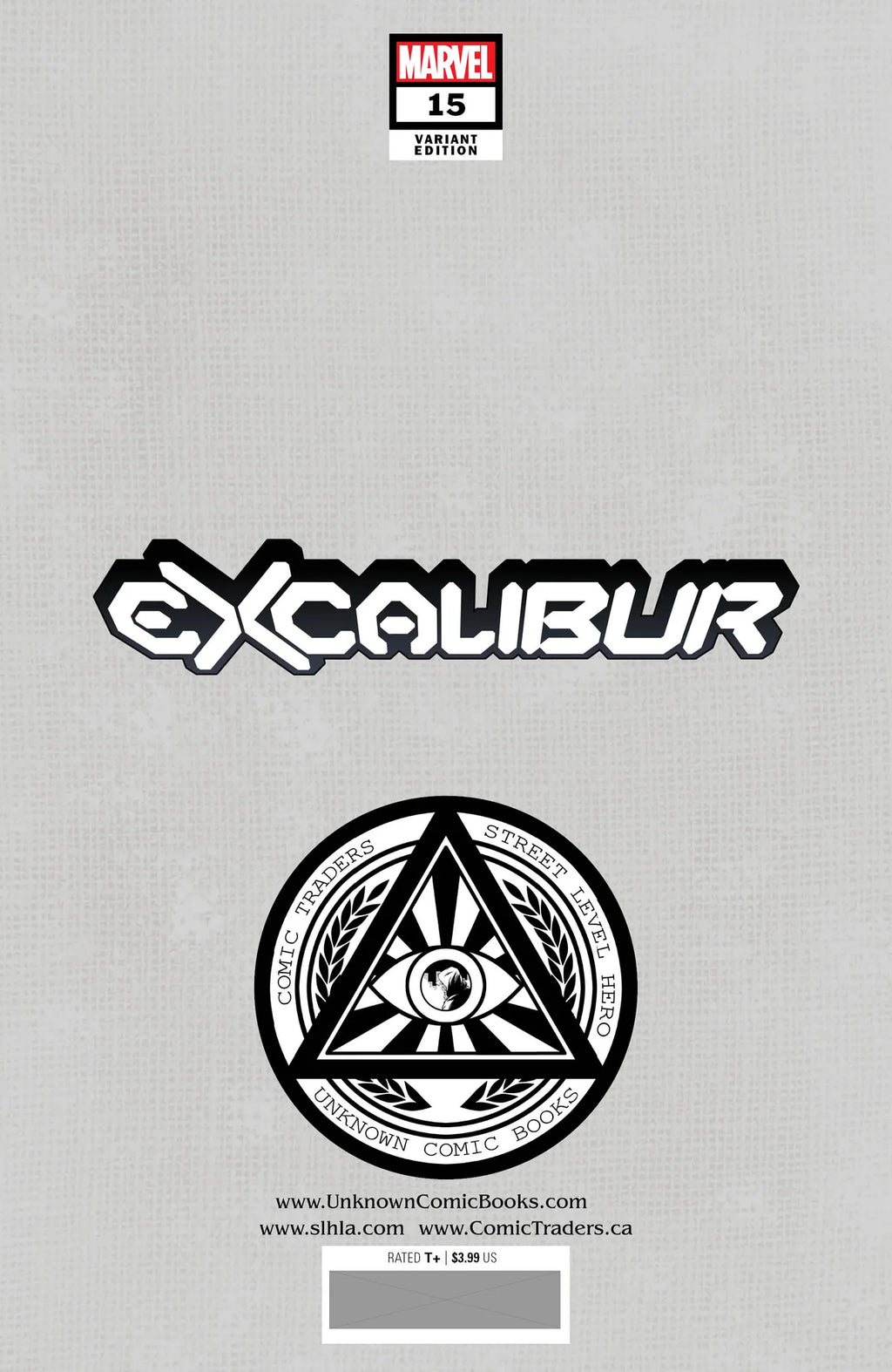 Excalibur #15 Unknown Comics Kael Ngu Exclusive Trade Variant X of Swords - Marvel Comics