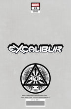 Excalibur #15 Unknown Comics Kael Ngu Exclusive Trade Variant X of Swords - Marvel Comics