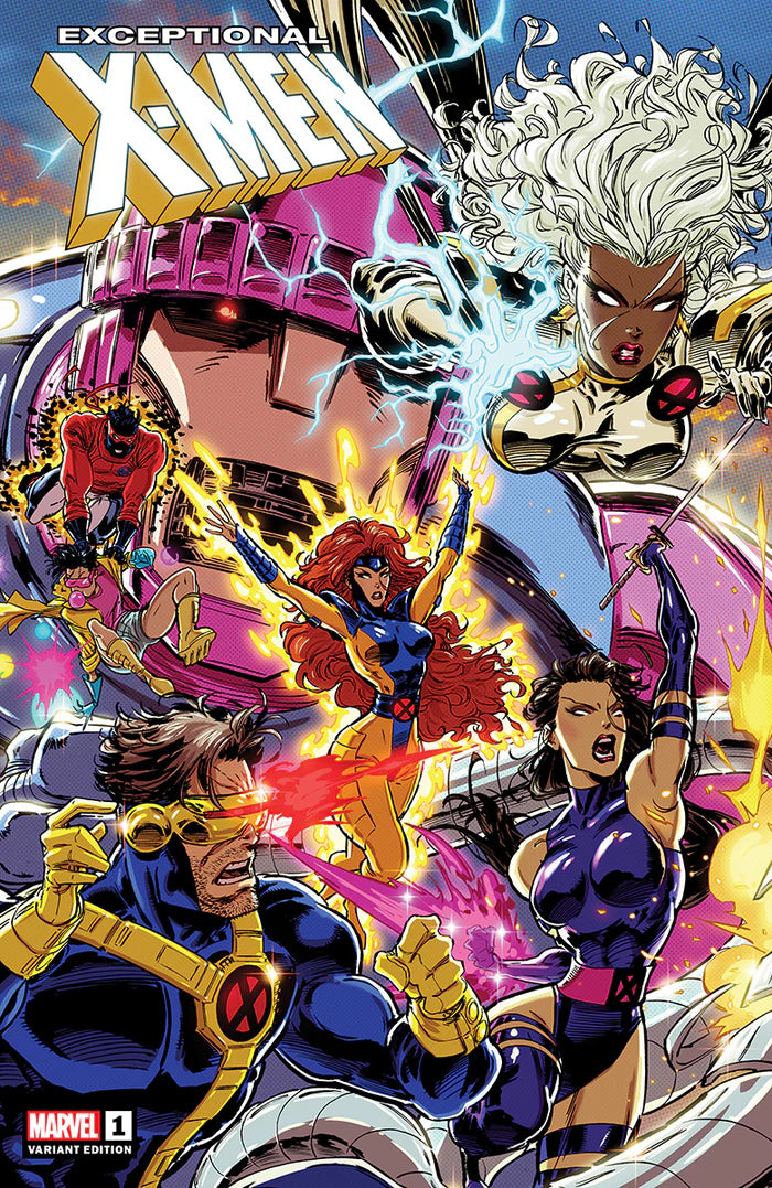 Exceptional X-Men #1 Unknown Comics Kaare Andrews Exclusive Connecting Trade Dress Variant