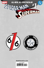 Spider-Man / Superman #1 RB Silva 616 Comics Trade Dress Variant A (LTD 3000) comic cover