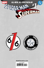 Spider-Man / Superman #1 R.B. Silva 616 Comics Exclusive Virgin Variant B LTD 1000 - Marvel / DC Comics