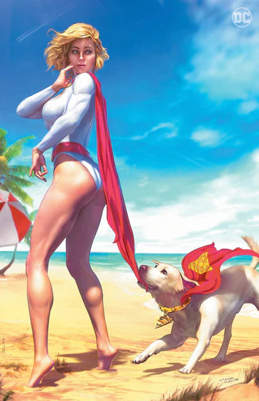 GNORTS ILLUSTRATED SWIMSUIT EDITION #1 TIAGO DA SILVA NYCC Foil Coppertone Variant